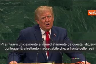Trump: Corte penale internazionale banda di teppisti