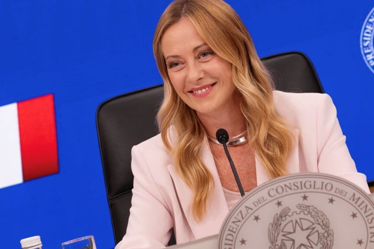 La premier Giorgia Meloni