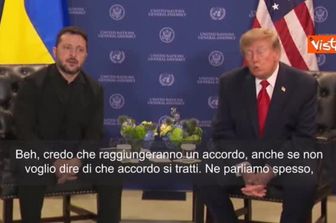 Trump vede Zelensky: Lavoriamo a porre fine a guerra, lo vogliono tutti. Anche Putin