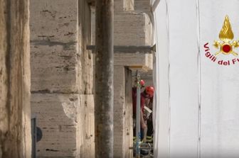 Incidente sul lavoro al Colosseo