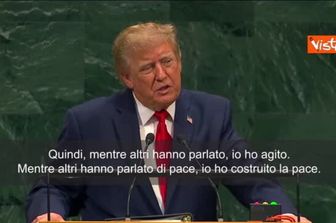 Trump all'Onu: Incrollabile il mio impegno contro l'arma nucleare iraniana