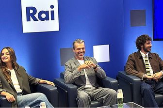 Matilde Gioli, Luca Argentero e Pierpaolo Spollon
