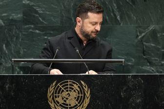 Volodymyr Zelensky all'ONU