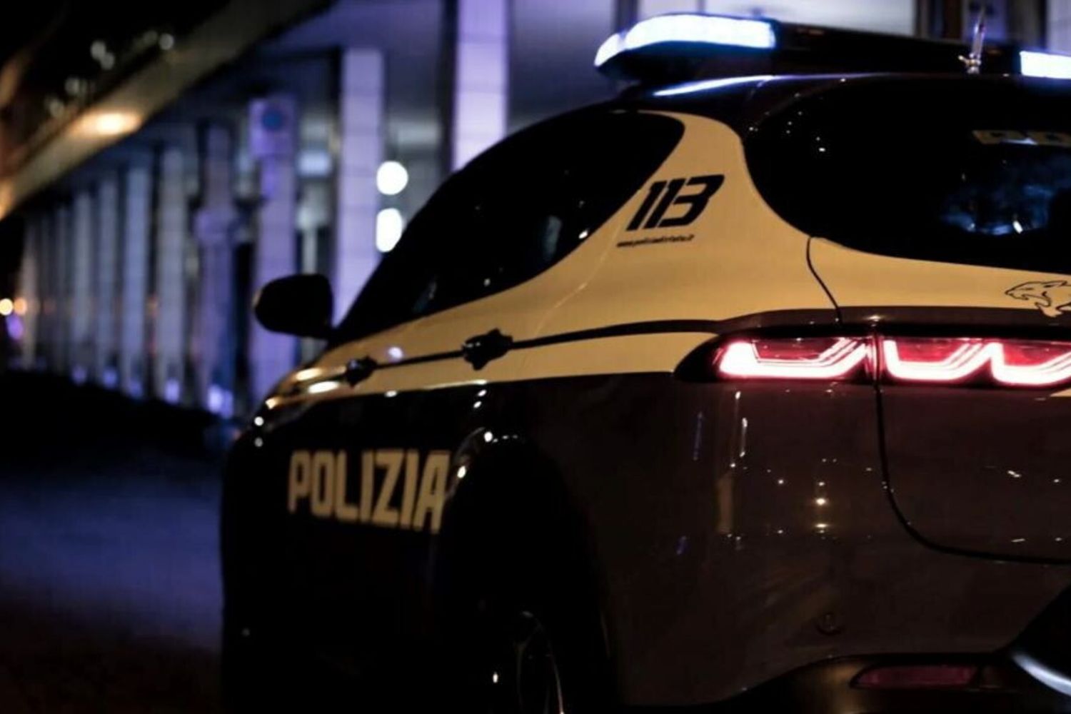 Un'auto della Polizia