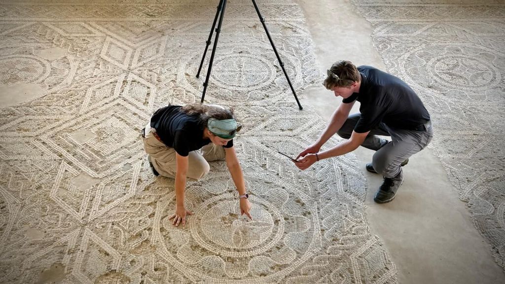 Gli straordinari mosaici della villa romana di Casignana, nella Locride
