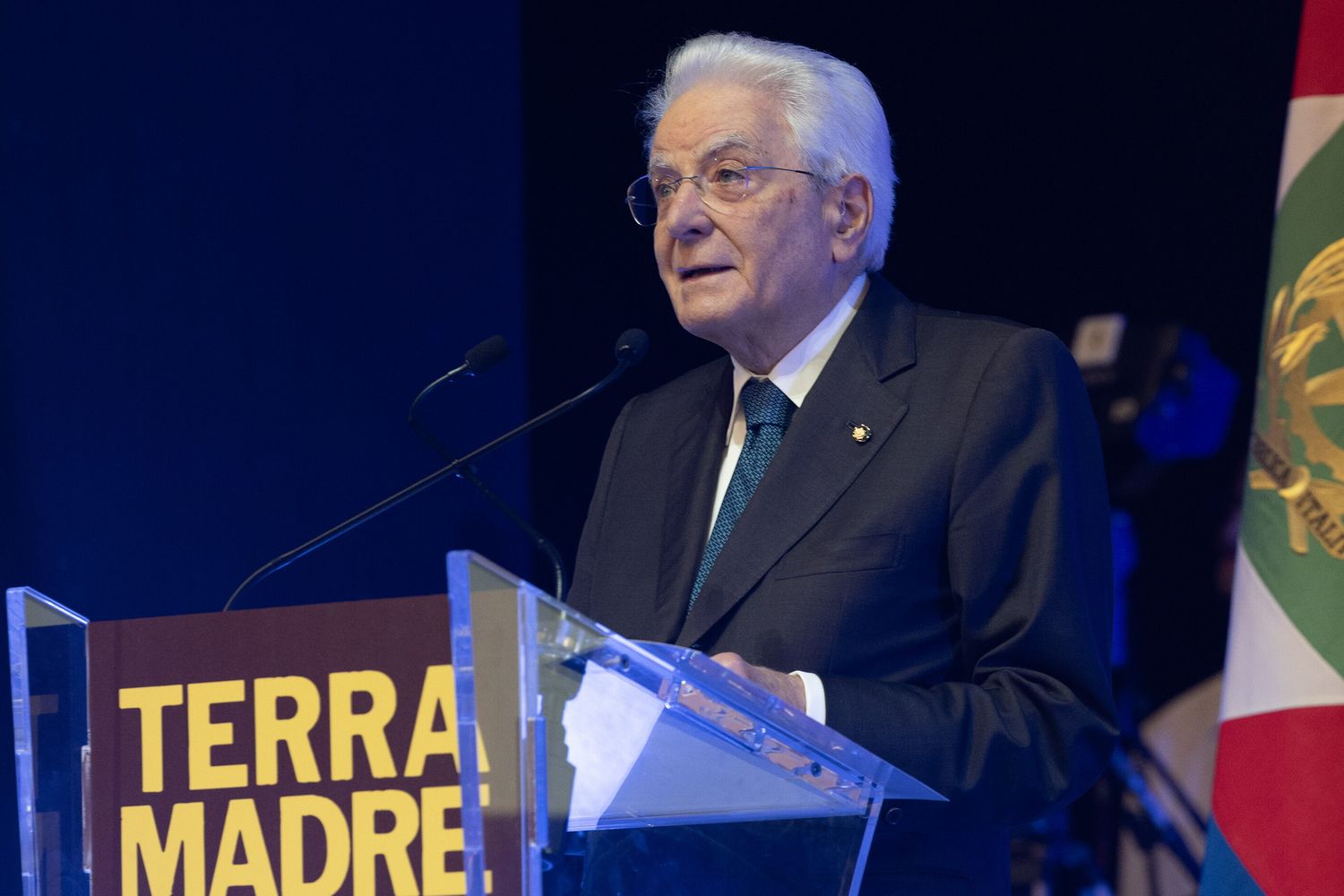 Il Capo dello Stato Sergio Mattarella