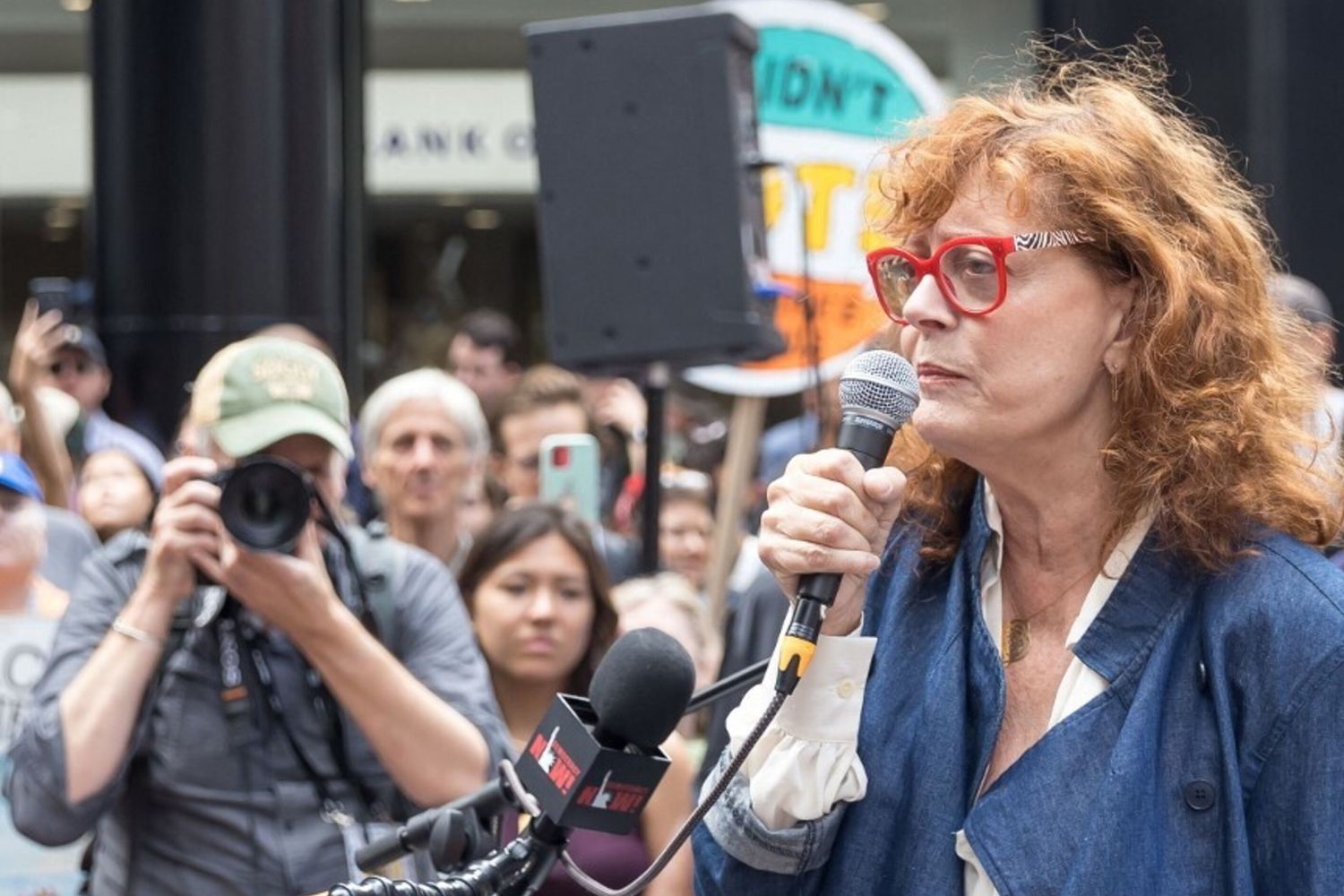 L'attrice Susan Sarandon
