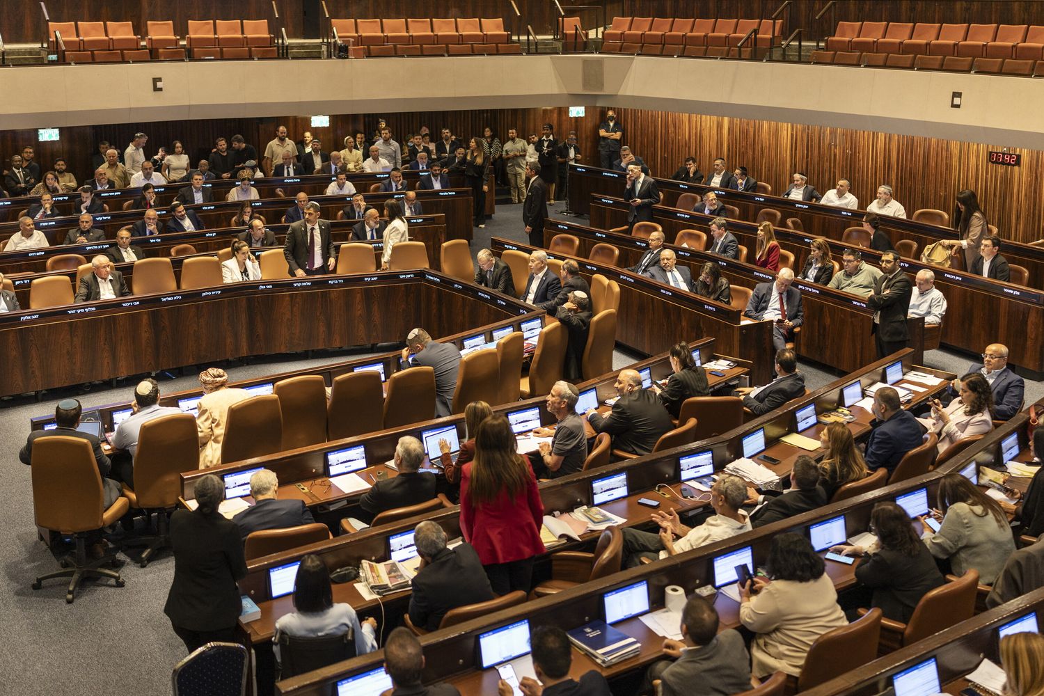 Israele, si è sciolta la Knesset