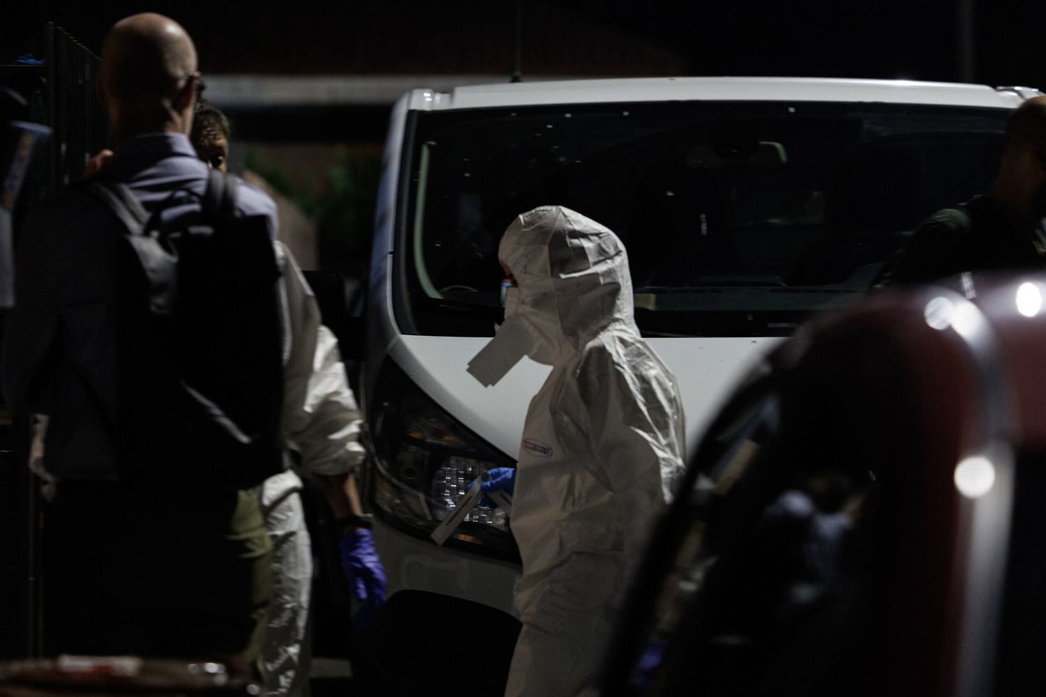 La polizia scientifica