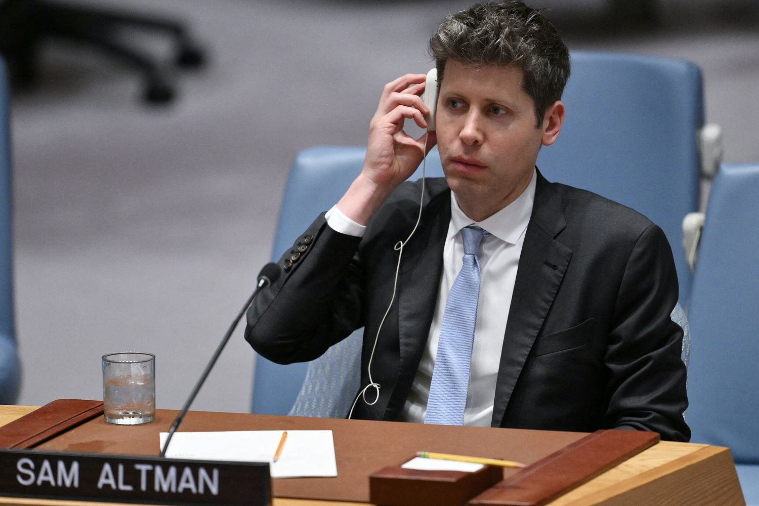 L'ad di OpenAI, Sam Altman, all'Onu