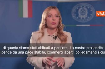 Meloni: Europa e Paesi del Golfo cercano una risposta comune alla crisi di Hormuz