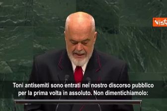 Edi Rama: Albania concluse Seconda Guerra Mondiale con più ebrei di quanti ne avesse all'inizio