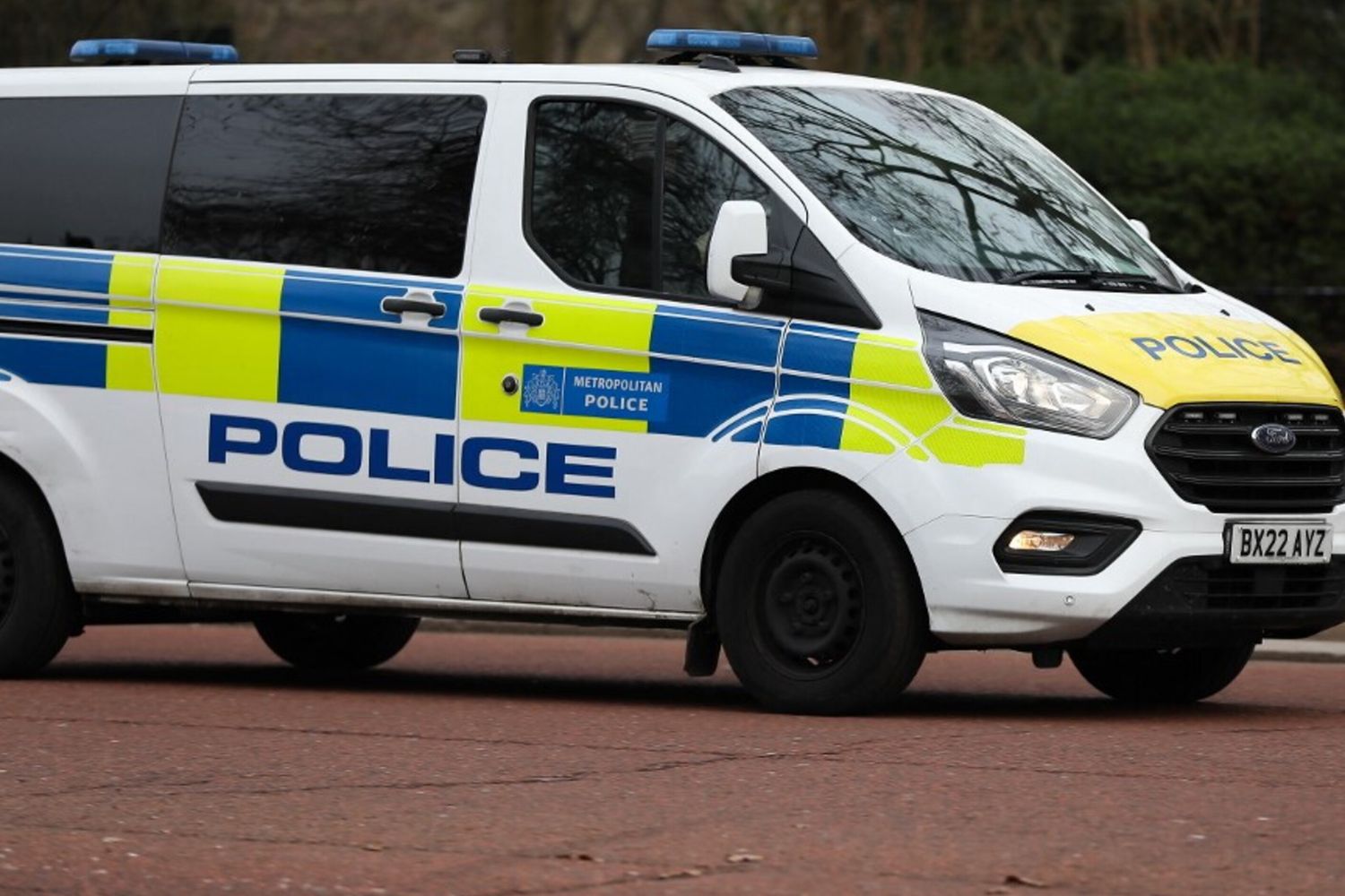 Auto della polizia inglese