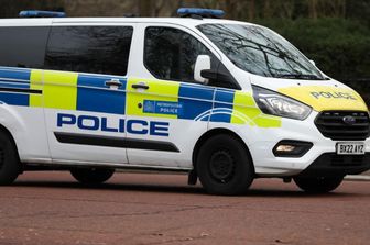 Auto della polizia inglese