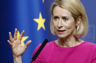 L'Alta rappresentante dell'Ue per la Politica estera, Kaja Kallas