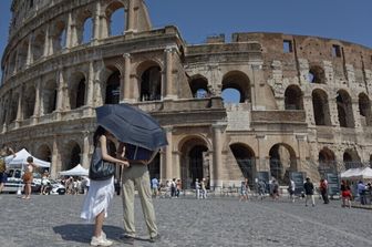 Caldo torrido a Roma