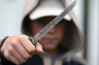 Un'aggressione con coltello