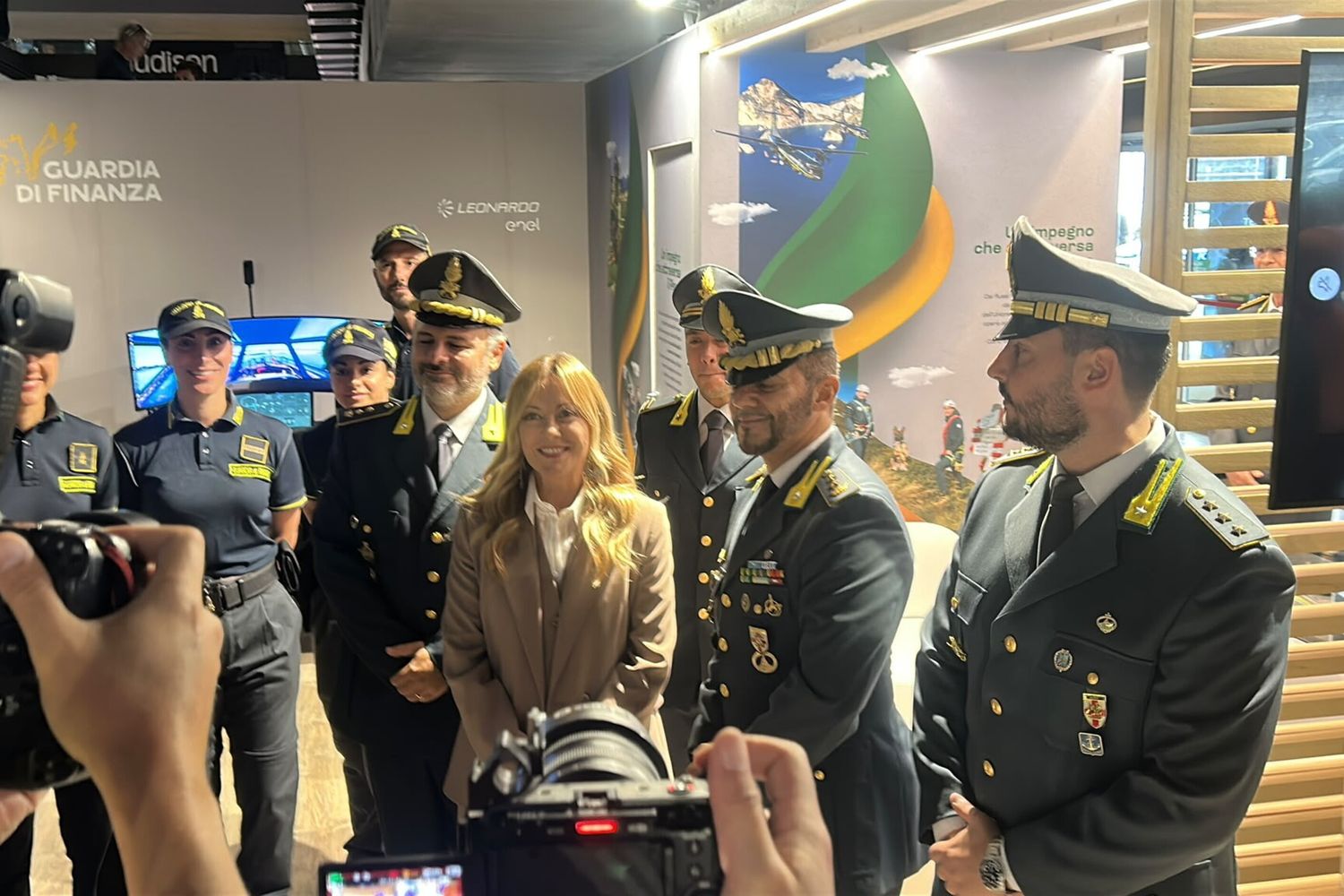Giorgia Meloni al Salone Nautico Internazionale di Genova
