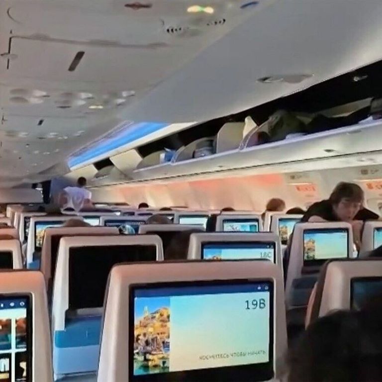 I passeggeri a bordo del volo  Flydubai