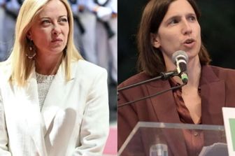 Giorgia Meloni ed Elly Schlein