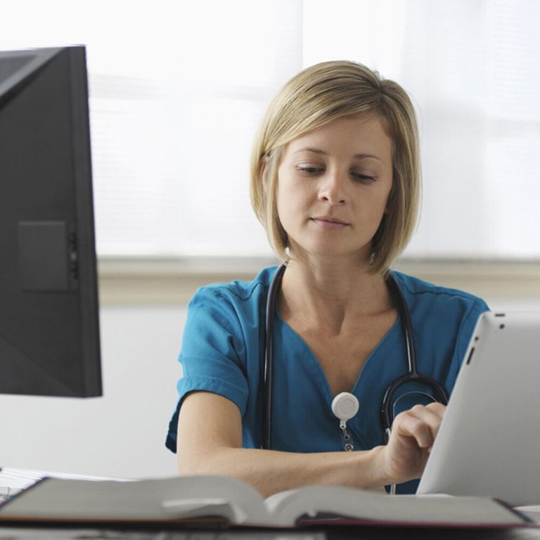 Medico, dottore, pc, computer (Agf)&nbsp;