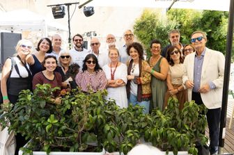 Una rappresentanza degli Olmi al Festival Logos di Palermo
