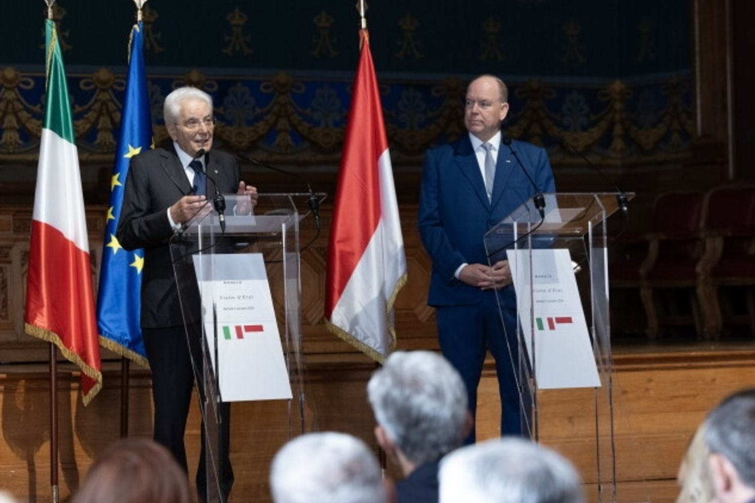 Mattarella: "Con il Principato di Monaco più forte la cooperazione contro la criminalità economica"