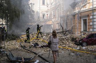 Distruzione a Kiev