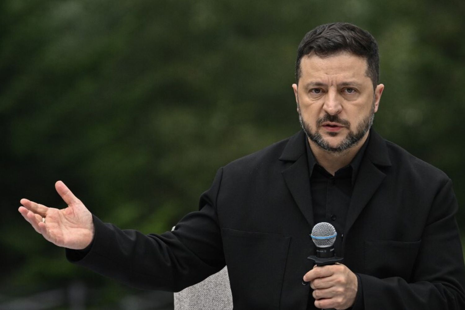 Il presidente ucraino Volodymyr Zelensky