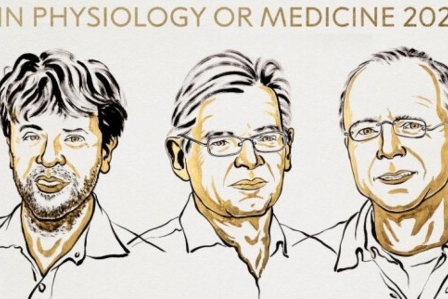 I vincitori del Premio Nobel per la Medicina 2026: Karl Deisseroth, Peter Hegemann e Georg Nagel