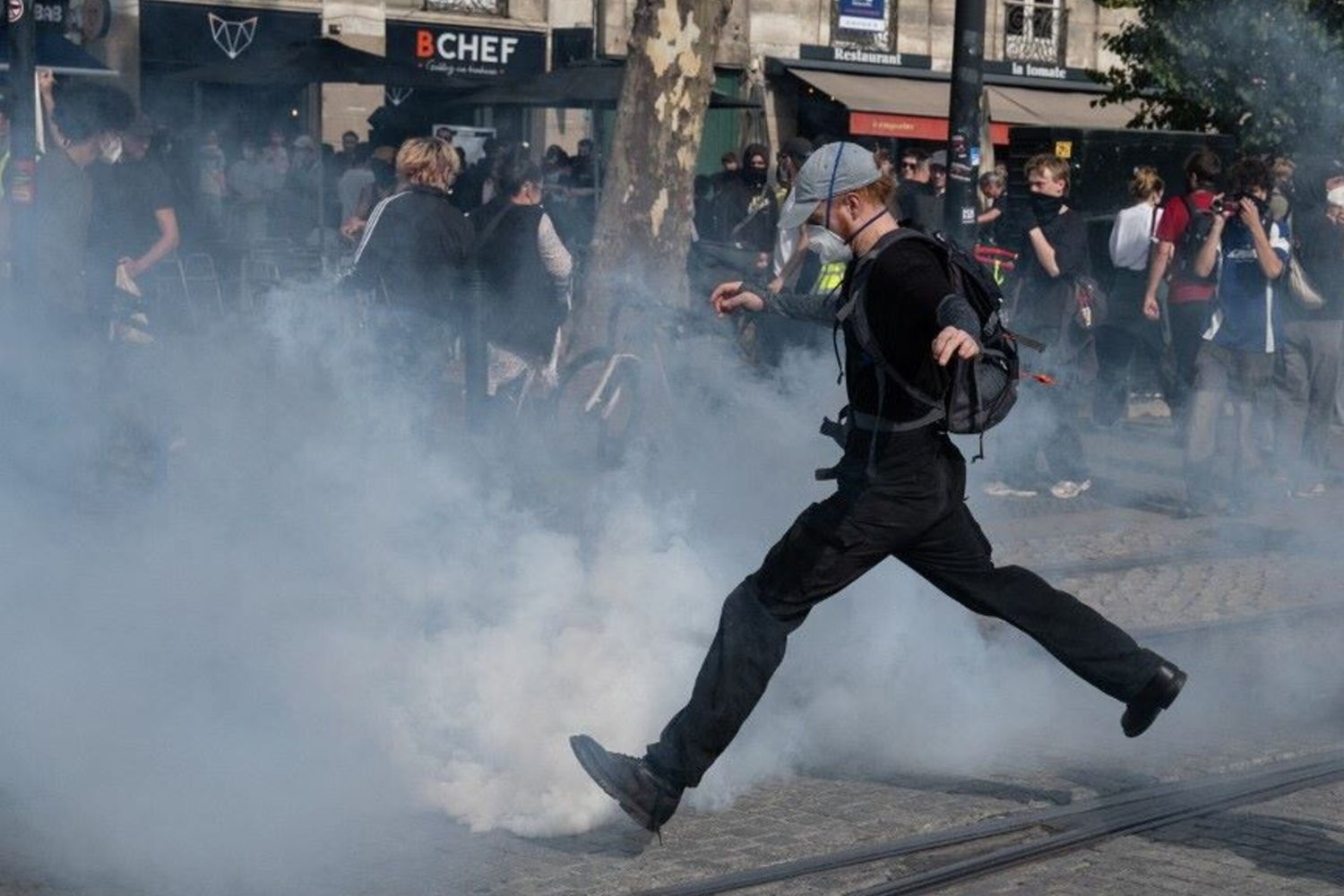 Proteste degli studenti a Nantes  - 6 ottobre