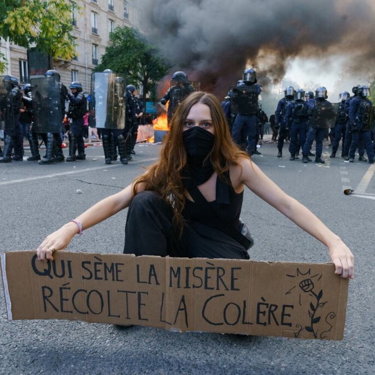Proteste in Francia degli studenti