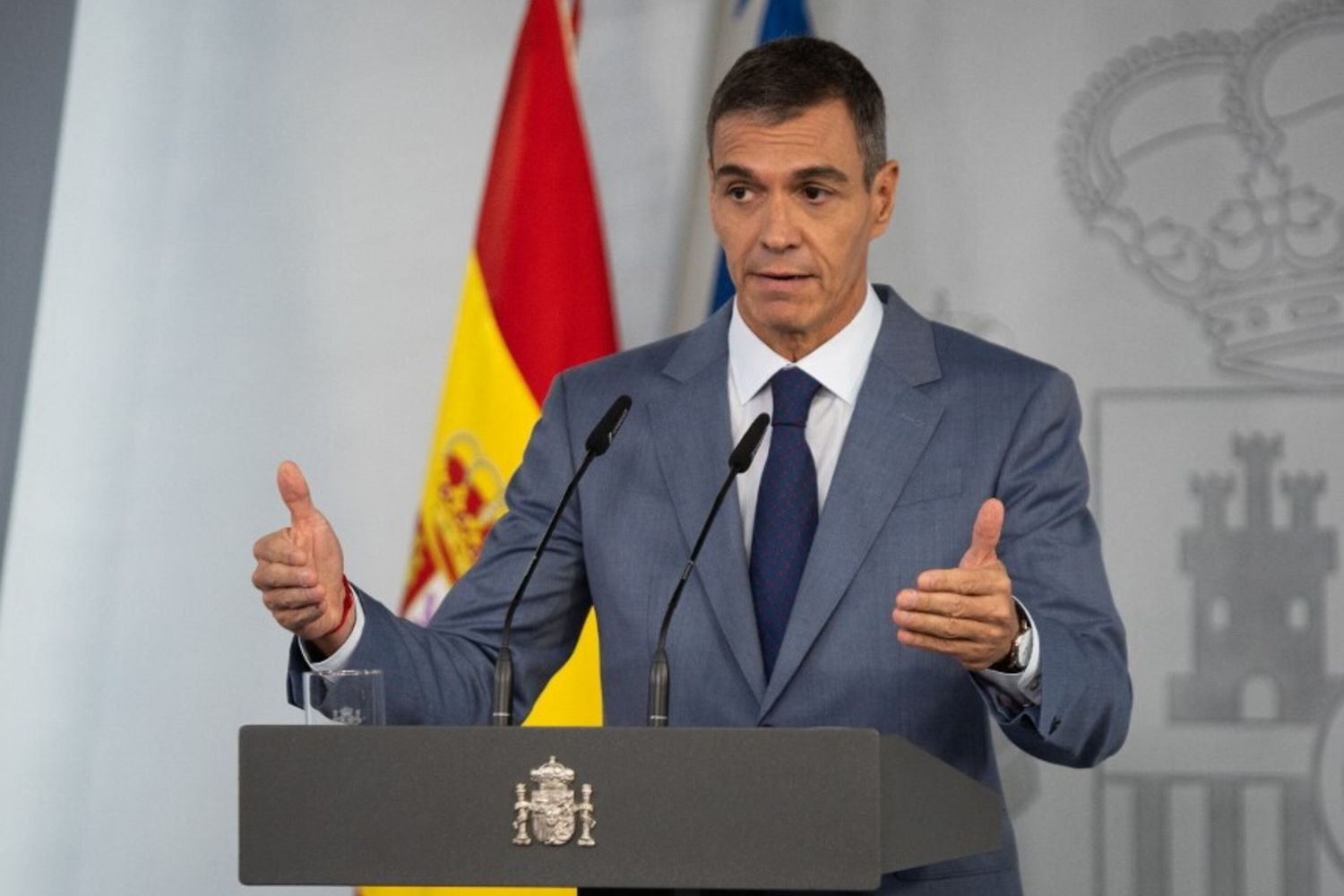 Il premier spagnolo Pedro Sánchez