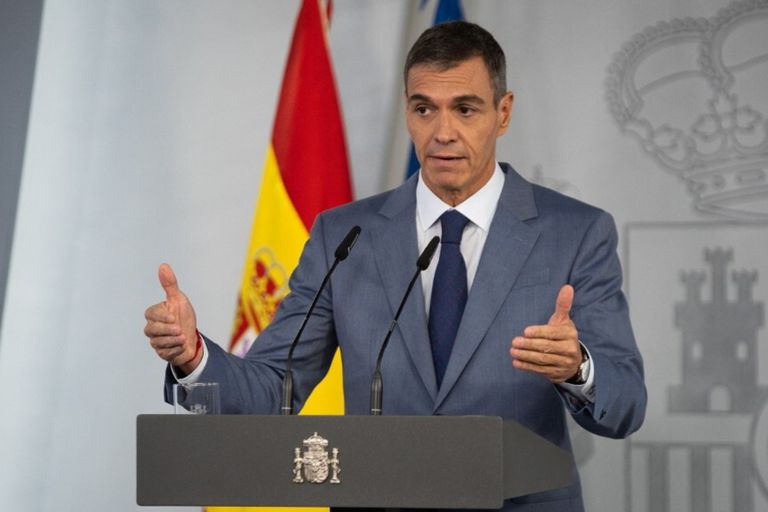 Il premier spagnolo Pedro Sánchez