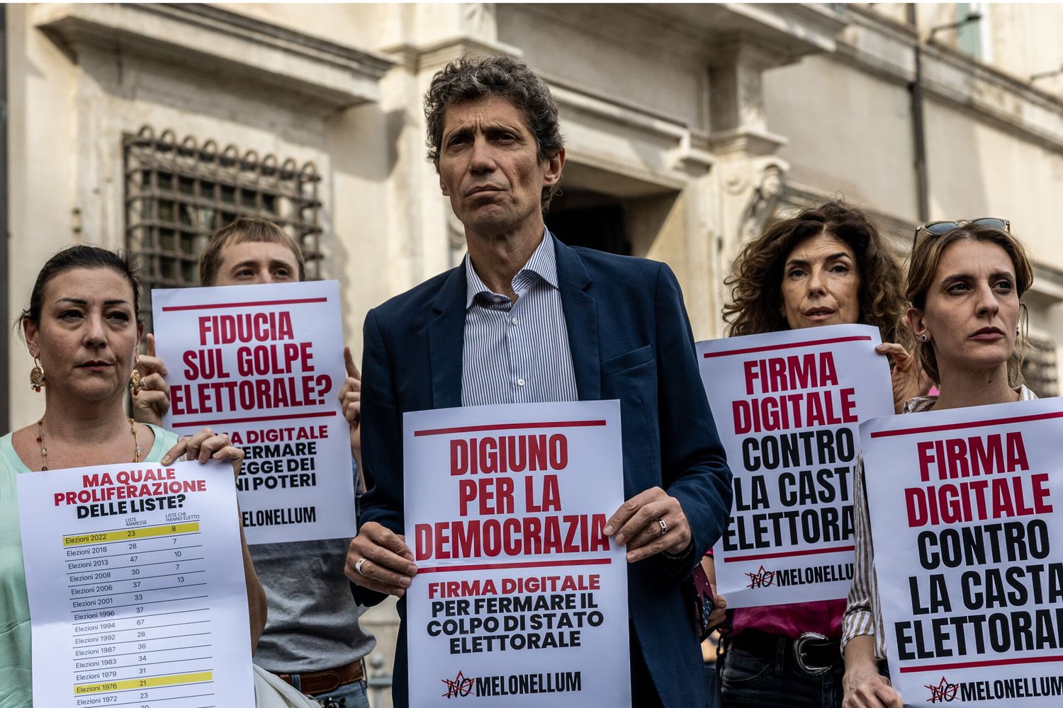 Legge elettorale, Magi sospende il digiuno: "Confido in Mattarella"