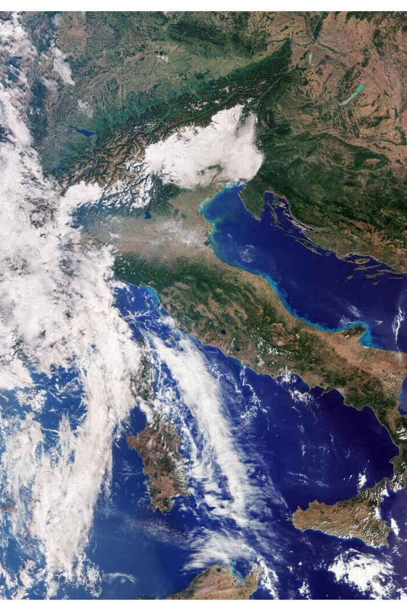 Sentinel-3C invia le prime immagini della Terra: dall'Italia alla Groenlandia