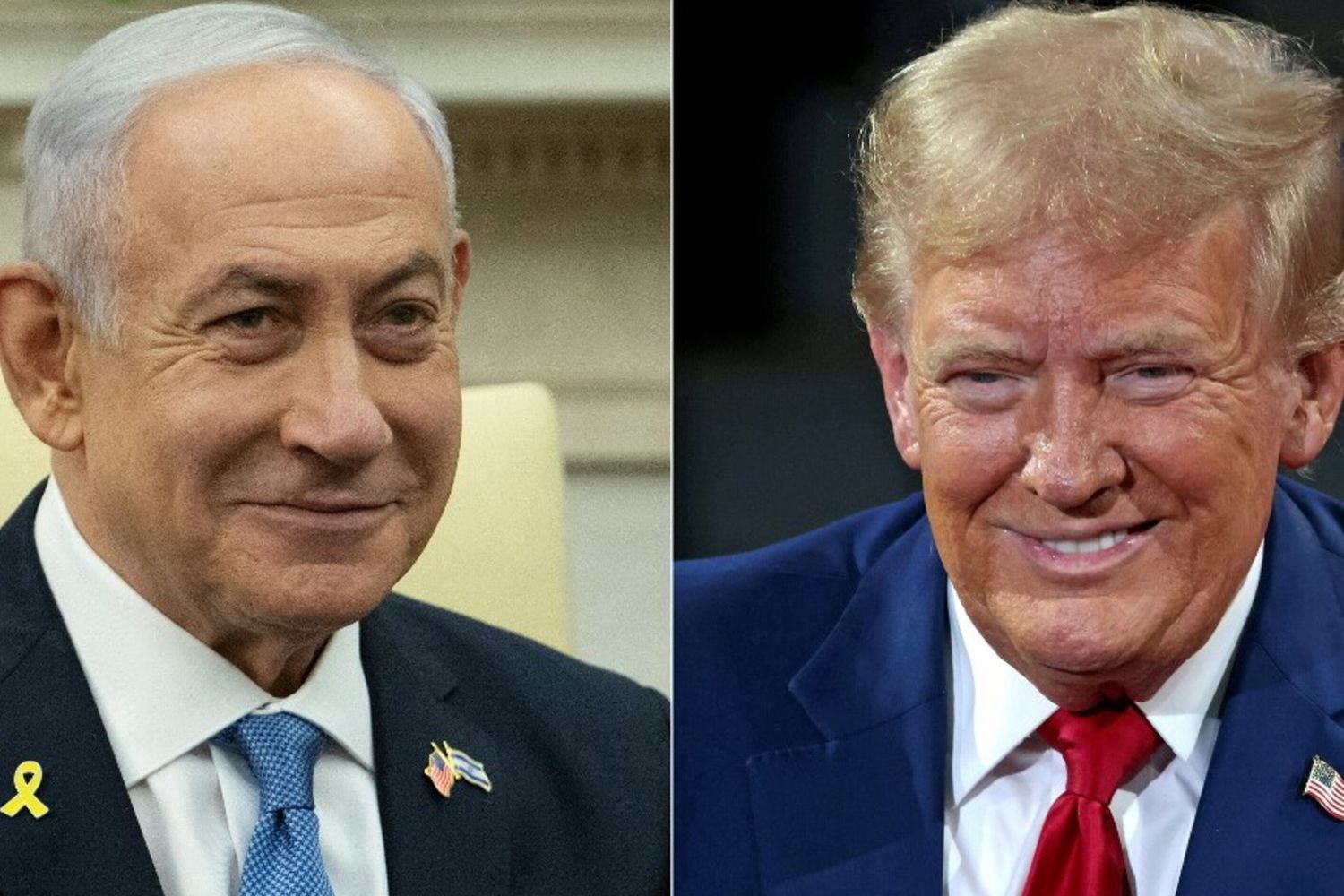 Benjamin Netanyahu e Donald Trump