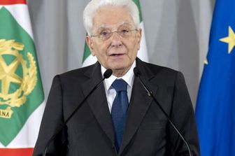 Il Presidente della Repubblica Sergio Mattarella