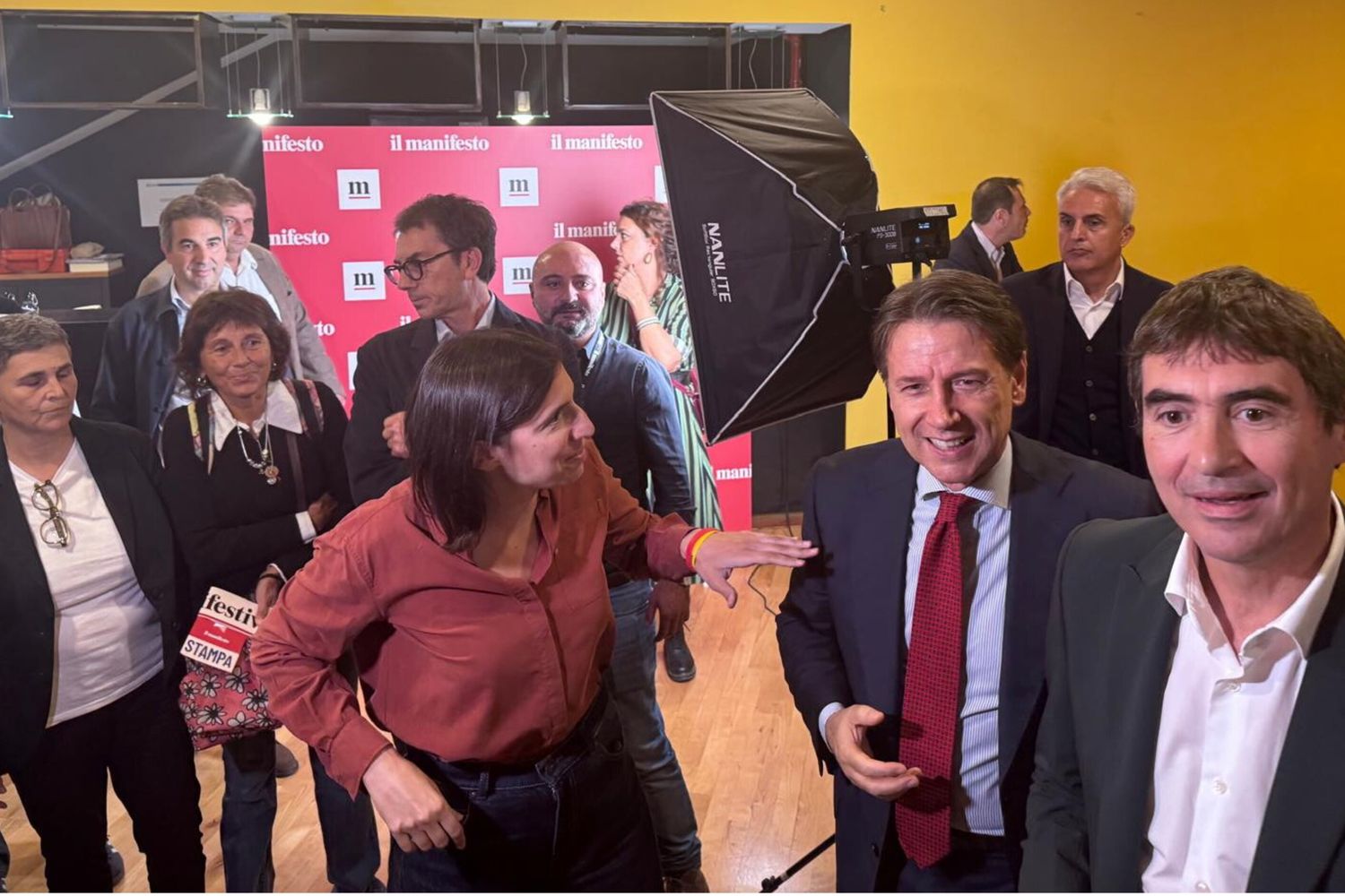 Schlein, Conte e Fratoianni