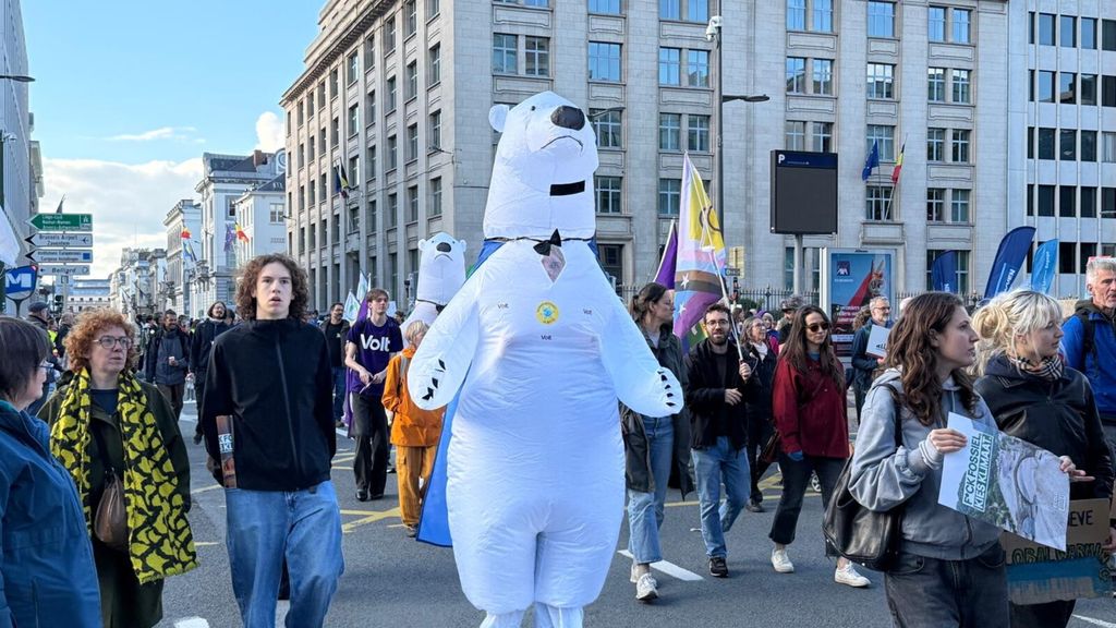 In 60mila a Bruxelles per la marcia per il clima