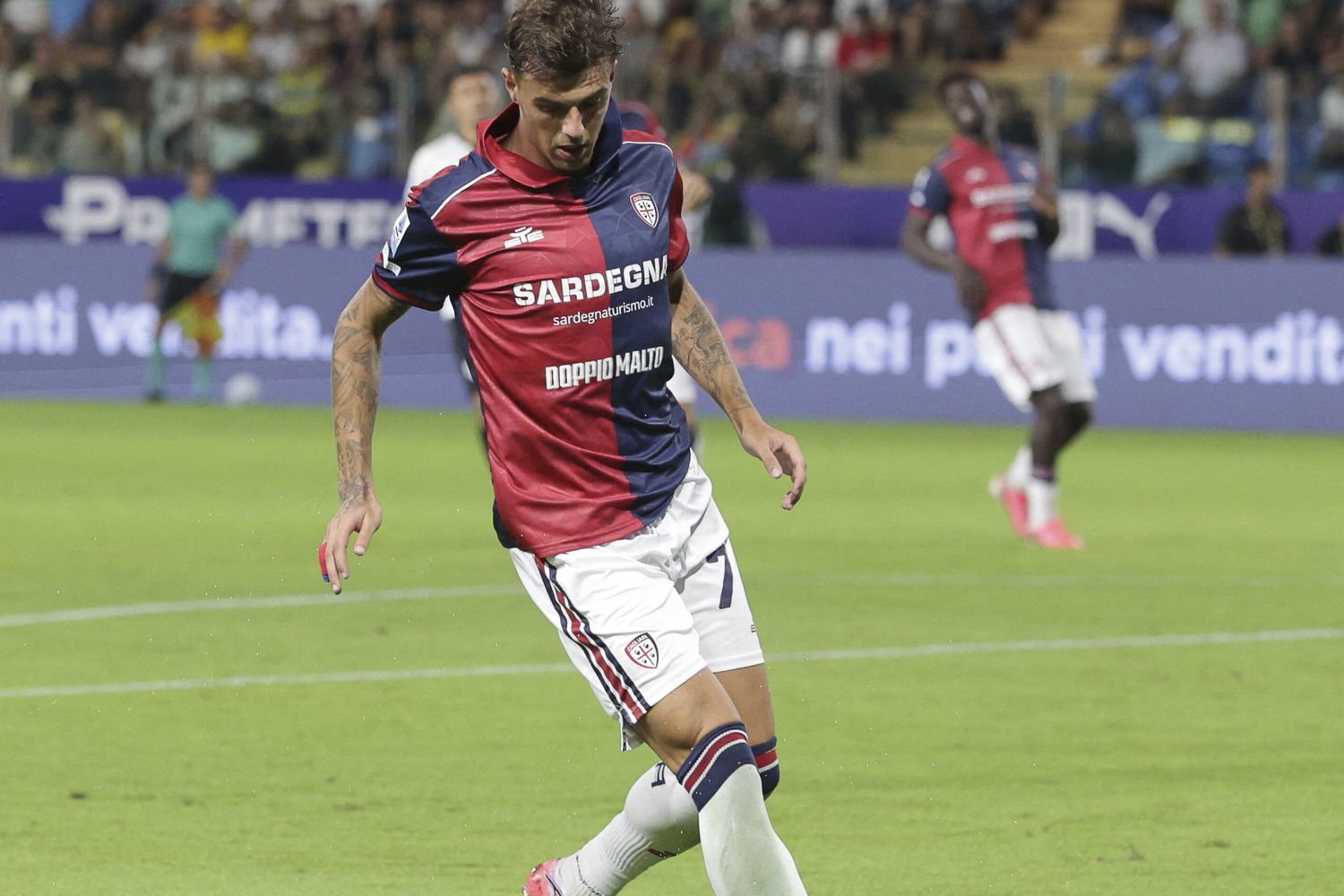 Daniel Maldini, attaccante del Cagliari