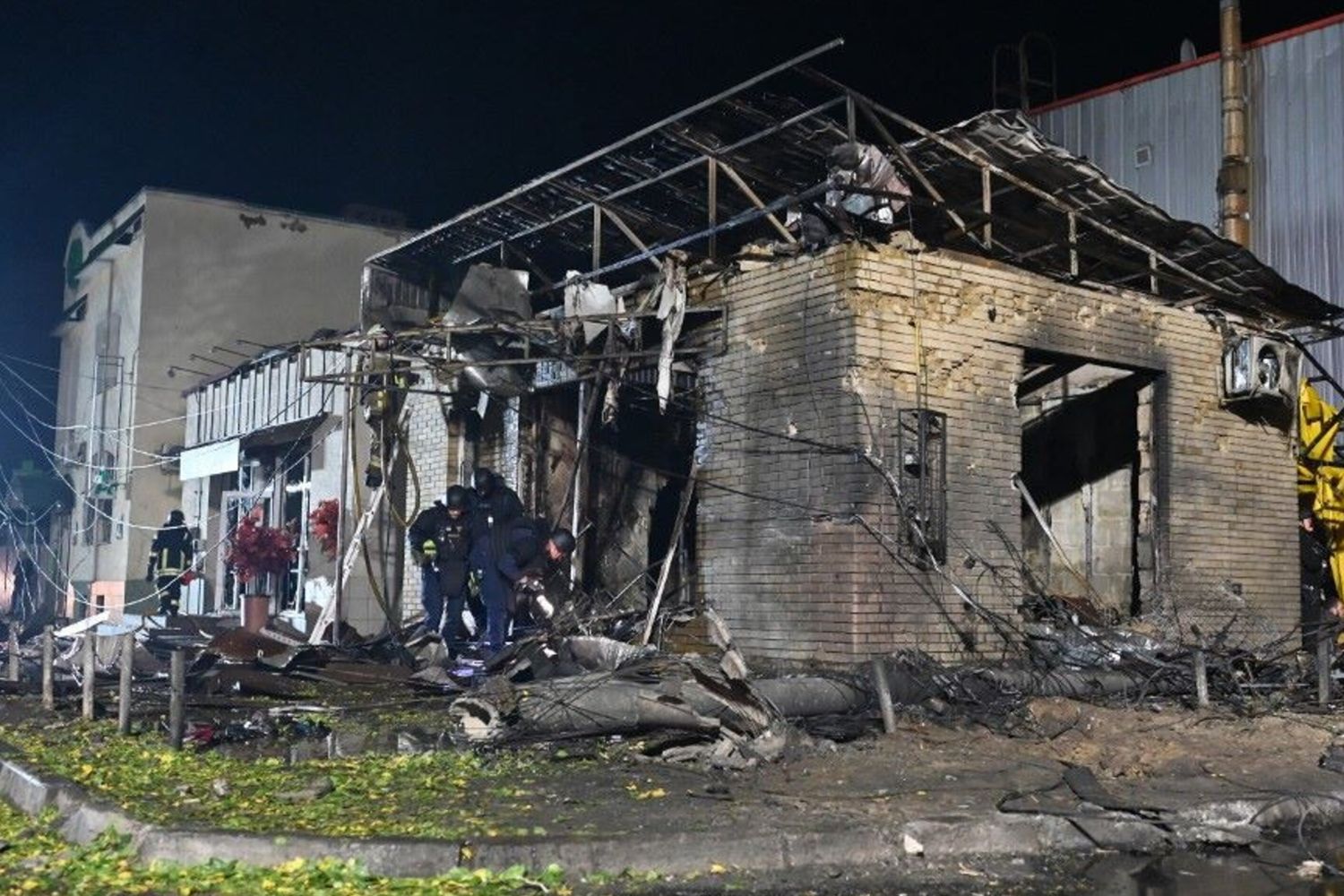 Missili russi in un sobborgo di  Kharkiv - 11 ottobre 2026