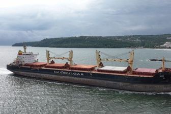 Una nave bulgara nel Mar Nero - immagine di archivio