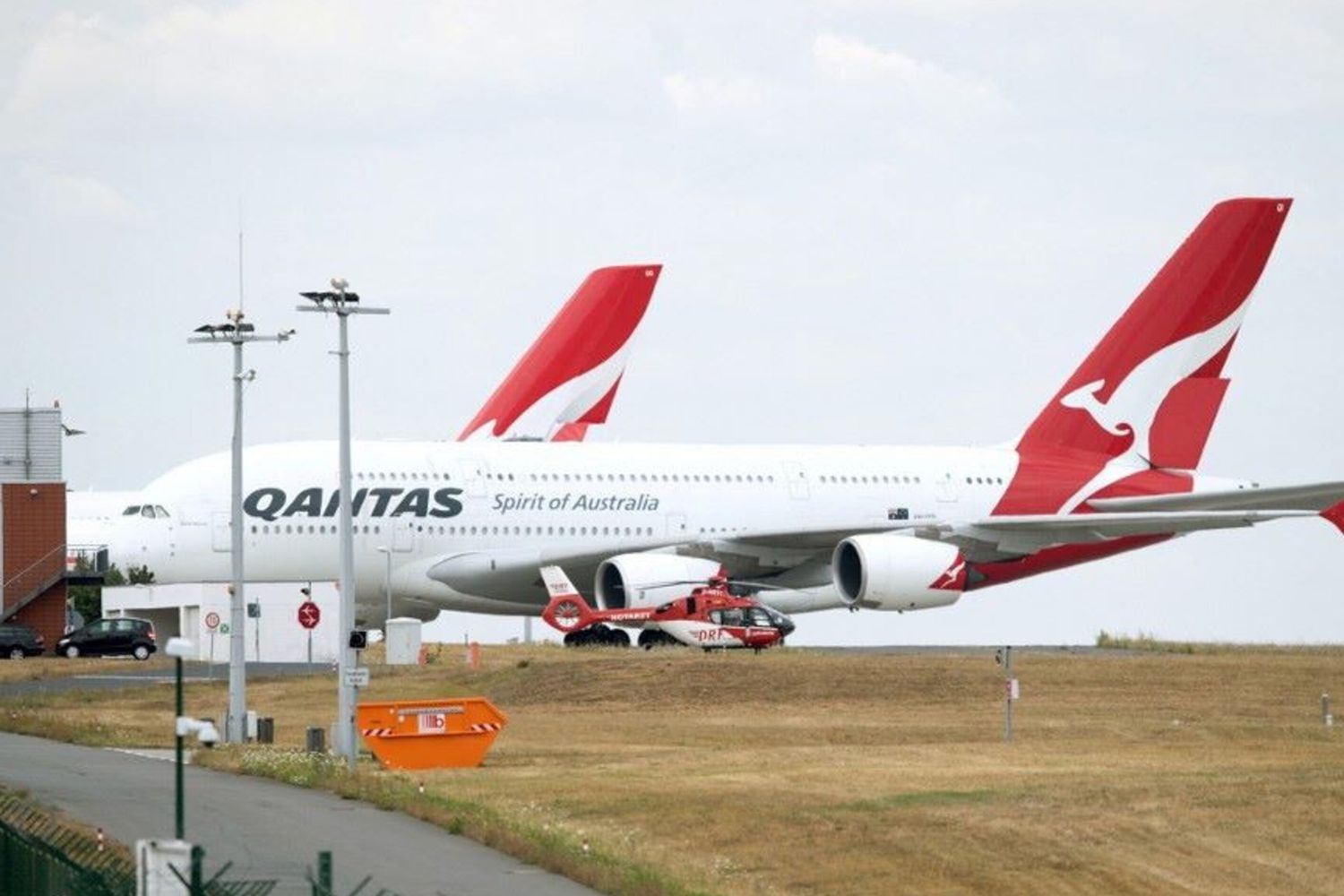 Un aereo della compagnia australiana "Quantas" - immagine di archivio