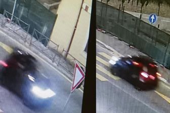 La Minicar dopo l'aggressione a Roma