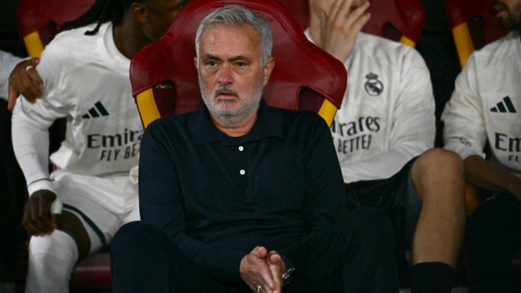 L'allenatore del Real Madrid, José Mourinho