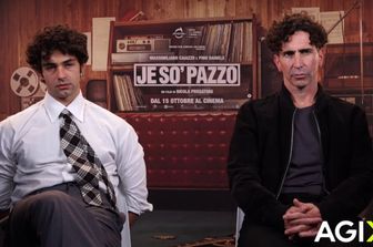 Massimiliano Caiazzo e il regista Nicola Posatore