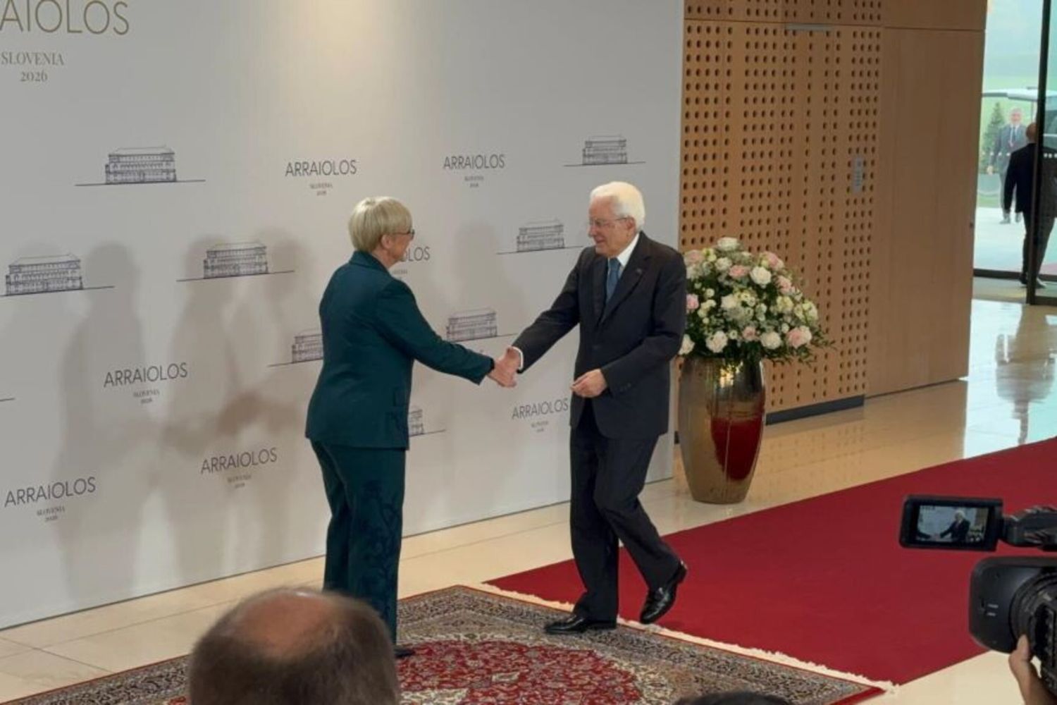 Mattarella a Lubiana