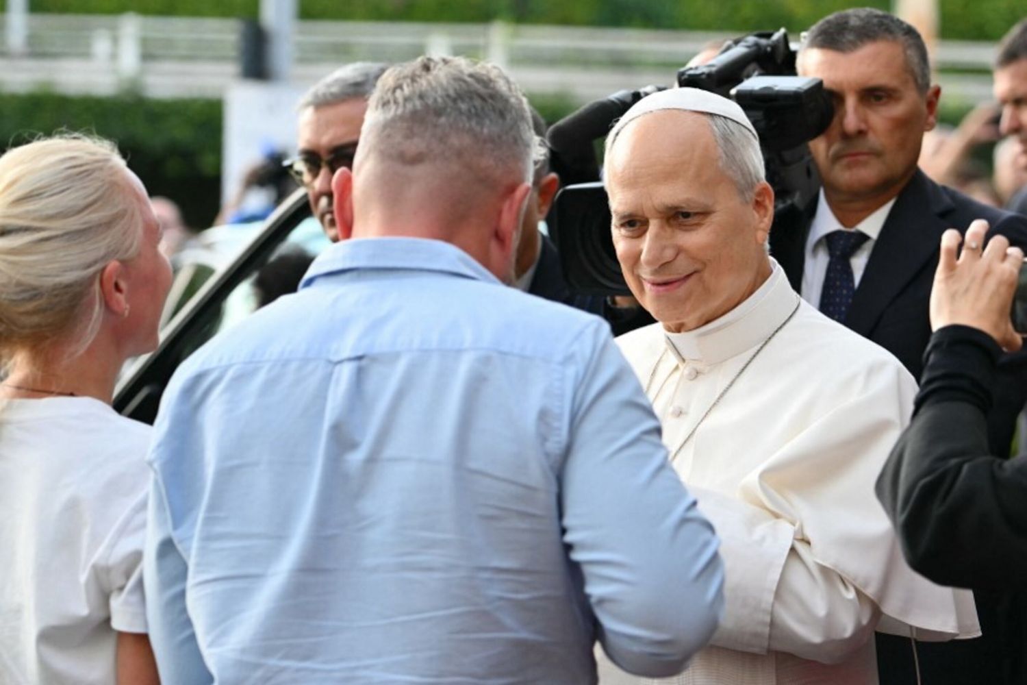 Papa Leone XIV al Gemelli