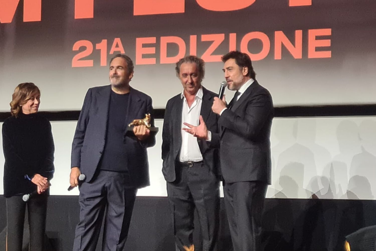 Javier Bardem e Paolo Sorrentino